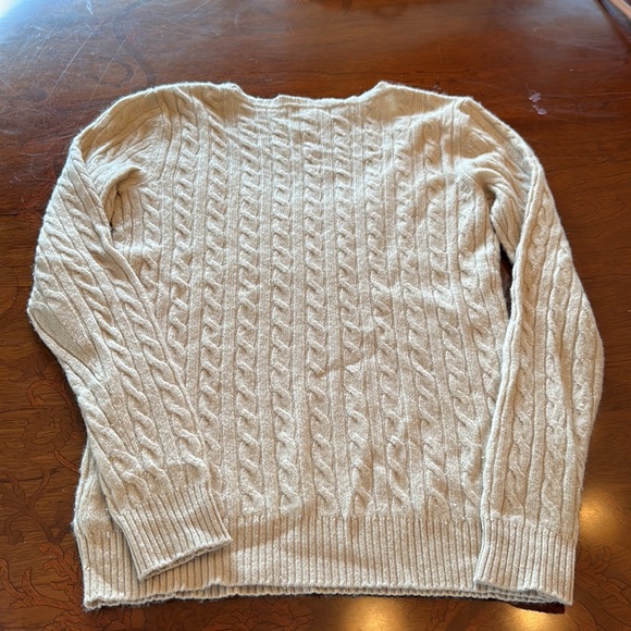 Aqua Cashmere Scoop Neck Sweater - Picture 2 of 3